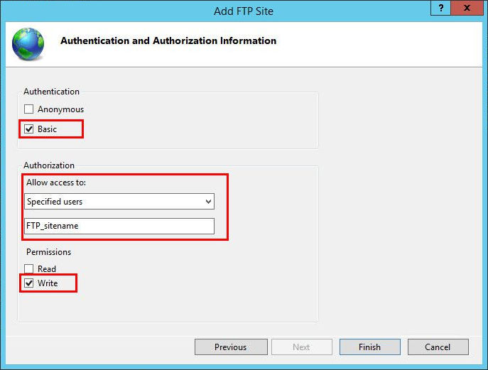 4 добавление FTP в вебсервере IIS