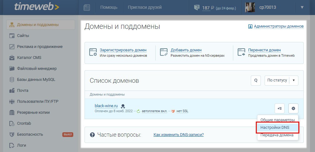 Параметры домена. Timeweb настройка DNS. Домены и поддомены. Вордпресс домен хостинг. Домен и как настраивать.