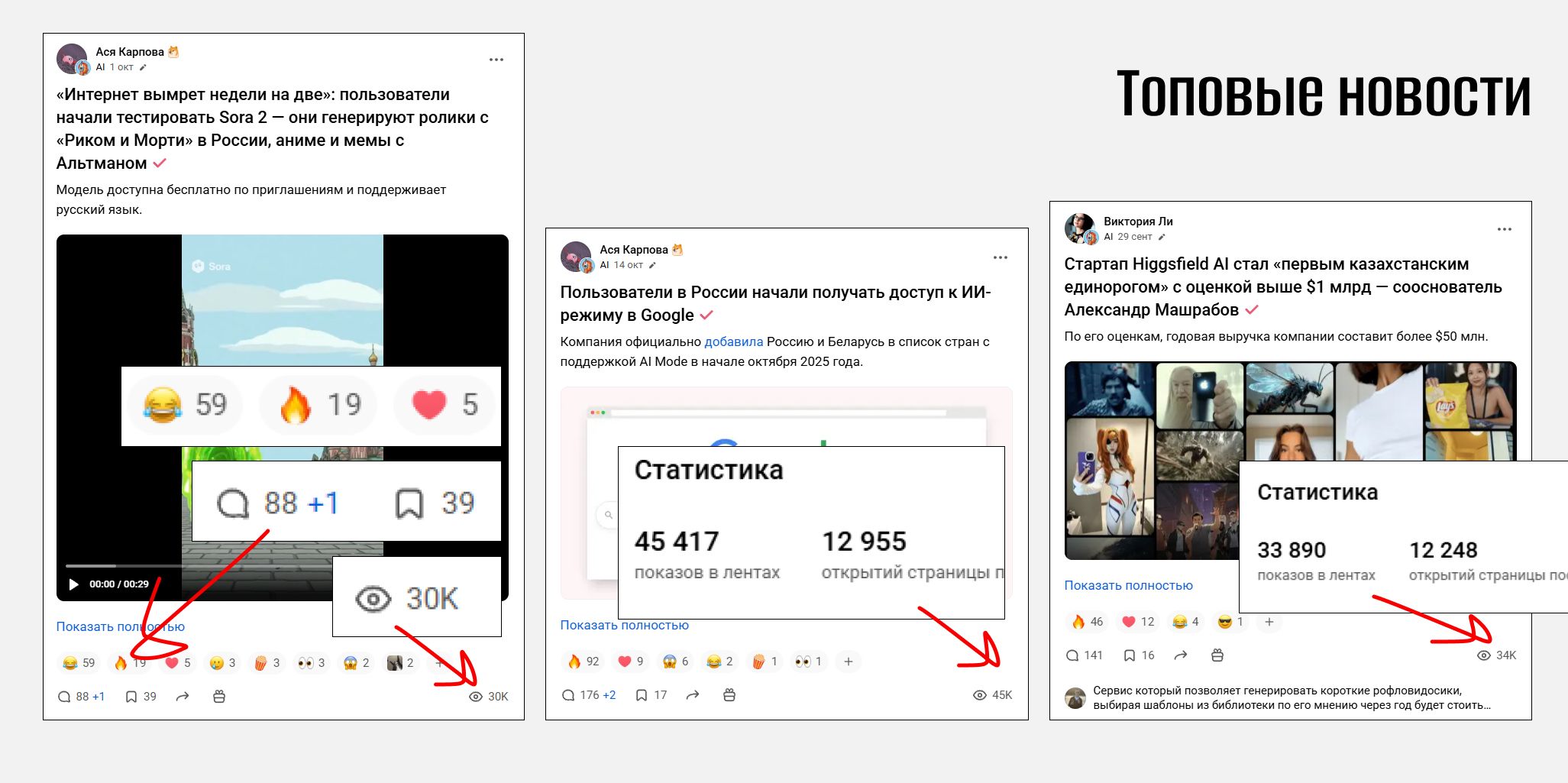 Трендовые статьи новости на VC.ru 9