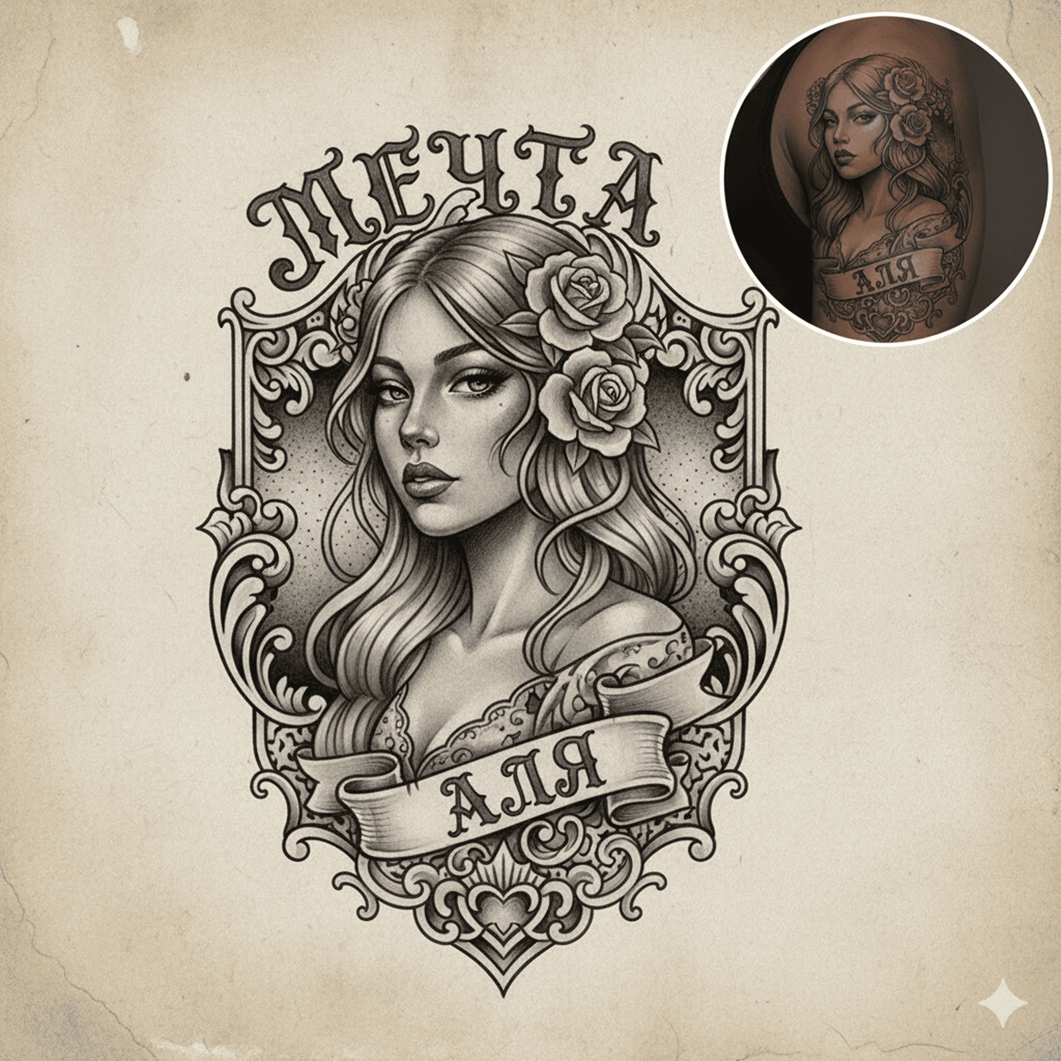 Эскизы татуировок 3