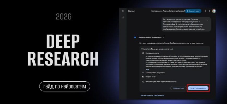 Как находить вирусные темы для контента за 10 минут с помощью Deep Research сайт