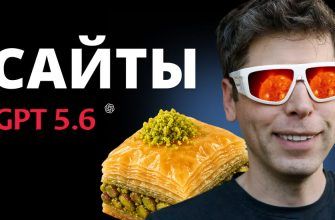 Сайт Как создать сайт с помощью Codex и GPT 5.6 пошаговый гайд