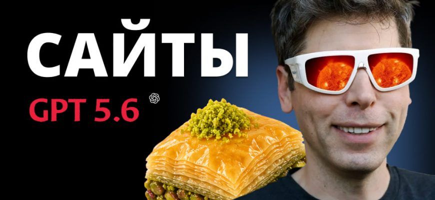 Сайт Как создать сайт с помощью Codex и GPT 5.6 пошаговый гайд