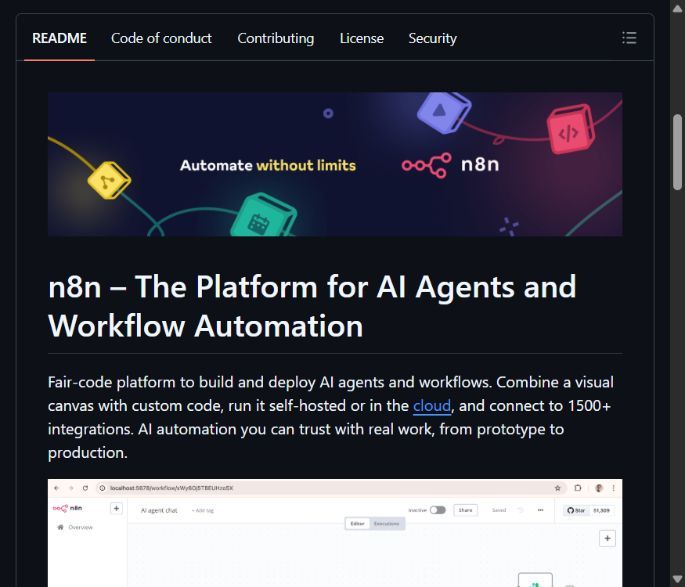 n8n - автоматизирует процессы и связывает сервисы, данные и ИИ