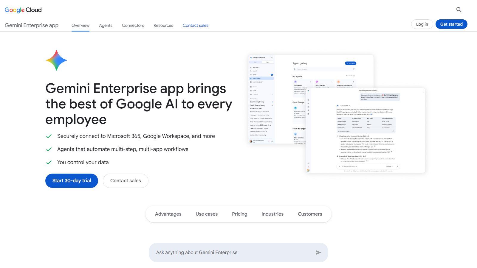 Google Gemini Enterprise — ИИ-агенты для Gmail, Drive и Google Docs Google Gemini Enterprise — ИИ-агенты для Gmail, Drive и Google Docs