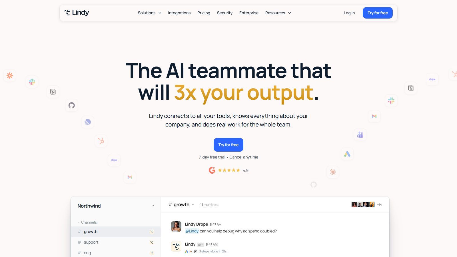 Lindy — ИИ-агент для электронной почты и встреч Lindy — ИИ-агент для электронной почты и встреч