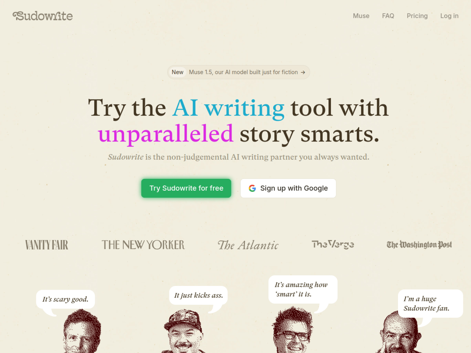 Sudowrite - нейросеть для рассказов, сценариев и романов
