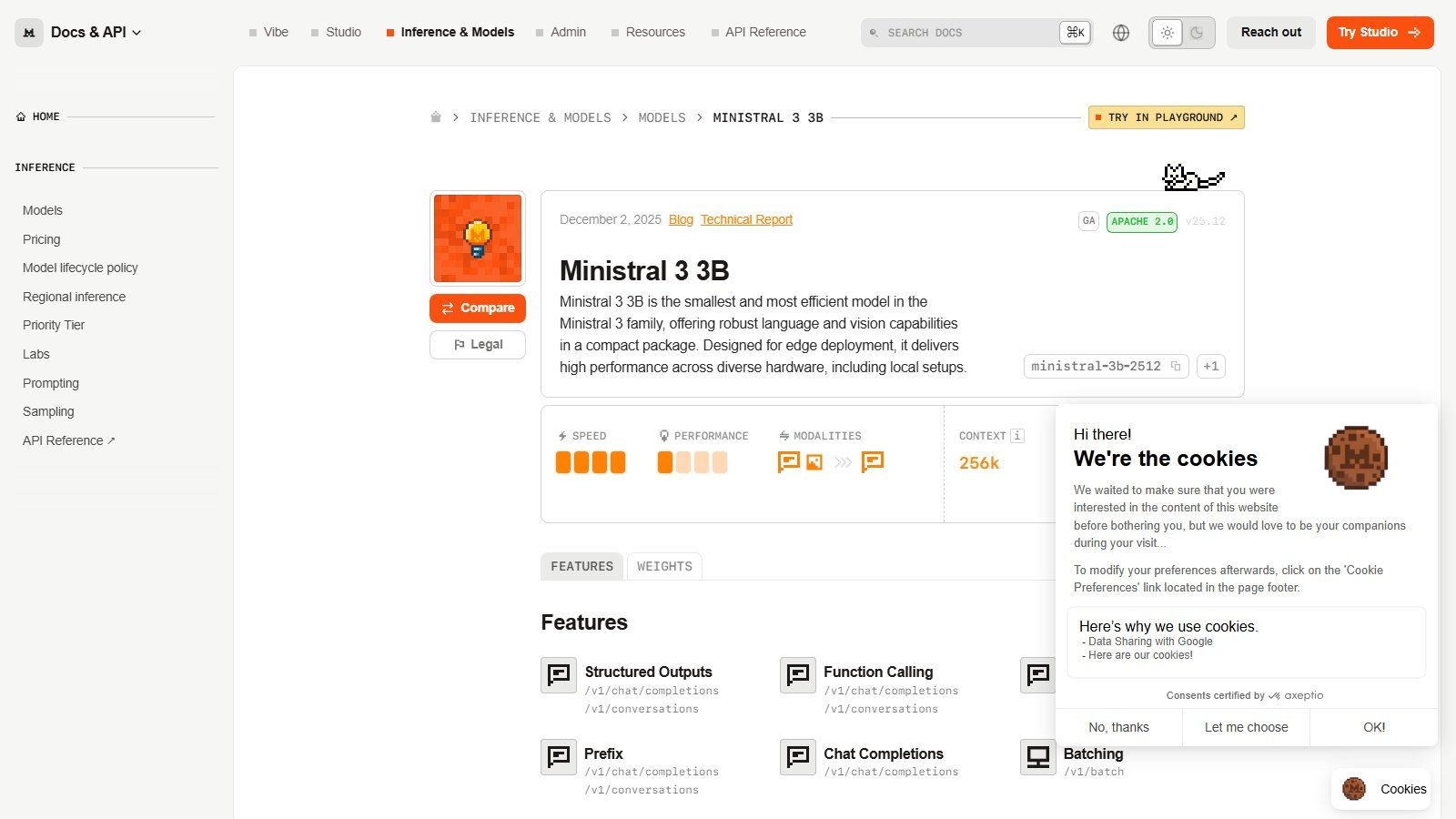 Ministral 3 — компактная локальная нейросеть Mistral AI