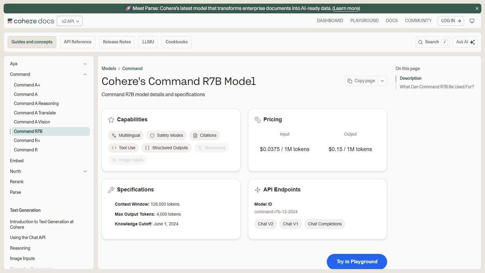 Command R — локальная нейросеть Cohere для поиска по документам